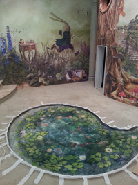 Декоративный наливной пол