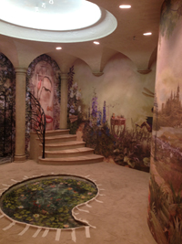 Декоративный наливной пол