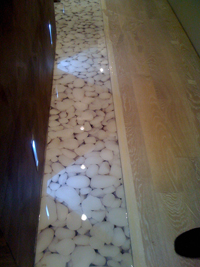 Декоративный наливной пол