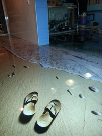 Наливной пол "Пляж"