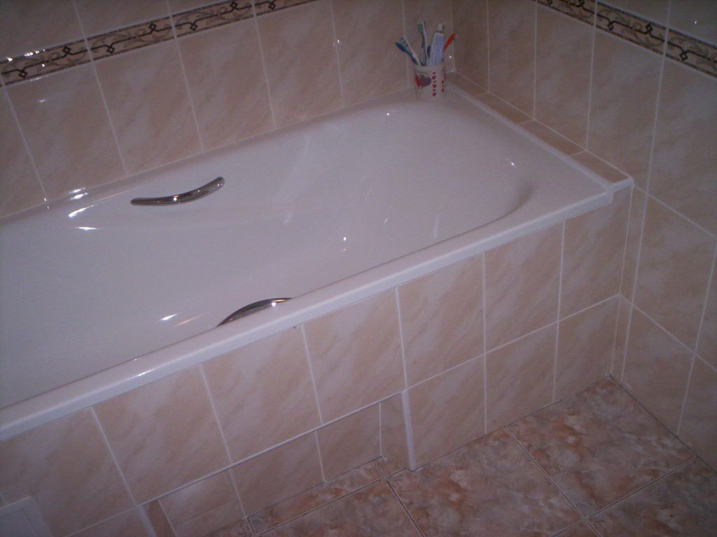 Восстановление ванны жидким акрилом